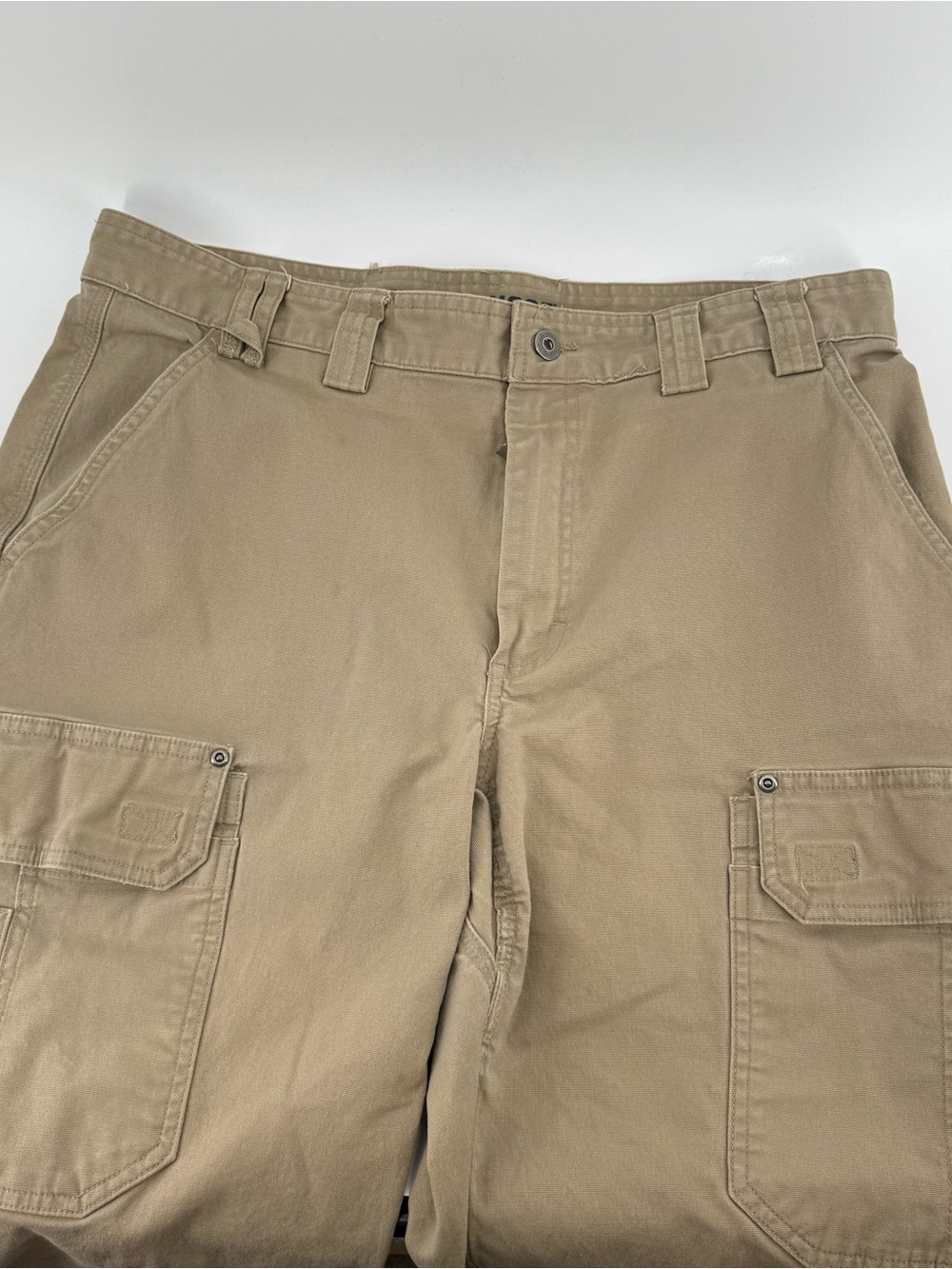 Duluth Trading Co. Flex Fire Hose Work Pants Size 37x32 Relaxed Fit Brown